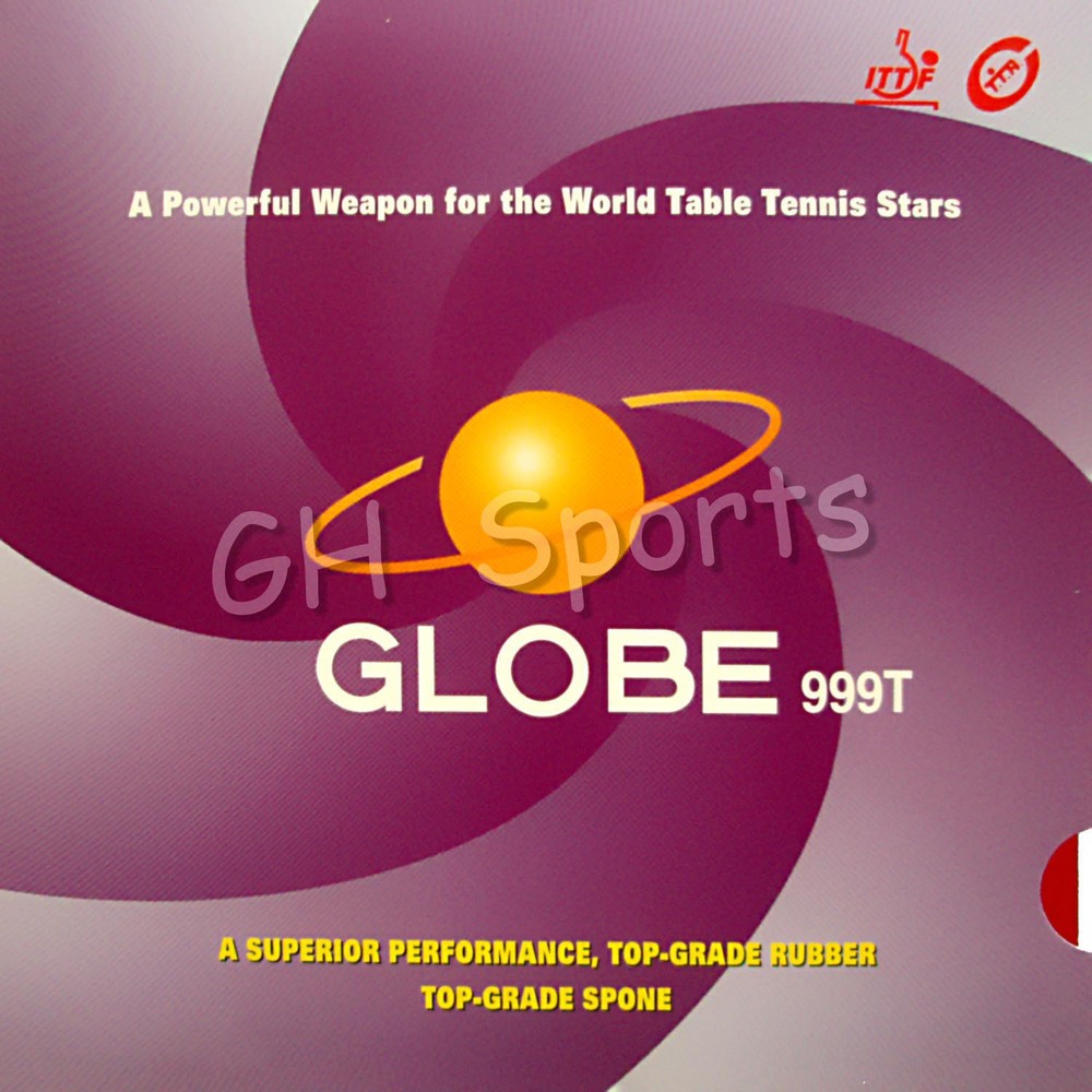 Globe 999T 999 T 999-T Pips-in - Table Tennis Forehand Rubber avaliação e preço