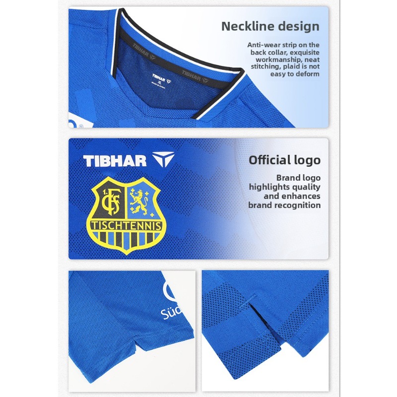 TIBHAR table tennis sportswear - Table Tennis Zhendong avaliação e preço