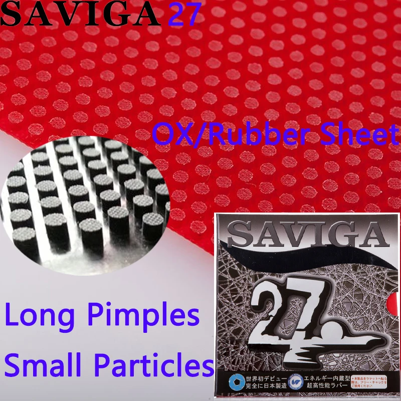 SAVIGA27 Table Tennis Rubber S - Table Tennis Forehand Rubber avaliação e preço