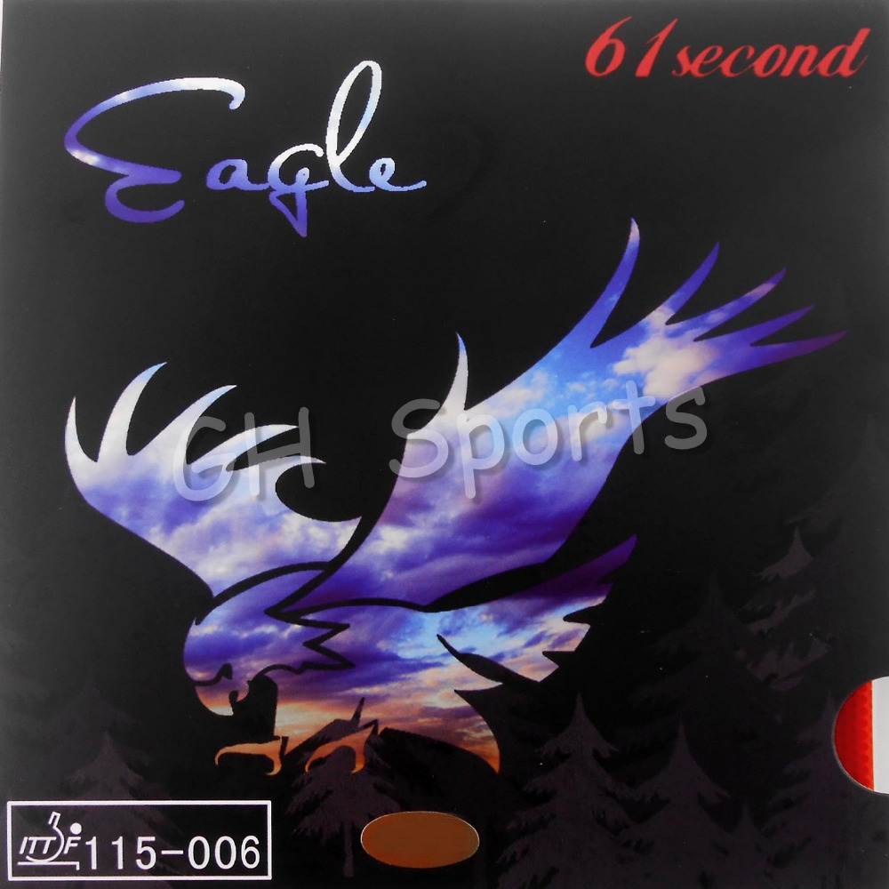 61second Eagle Pips in Table T - Table Tennis Forehand Rubber avaliação e preço