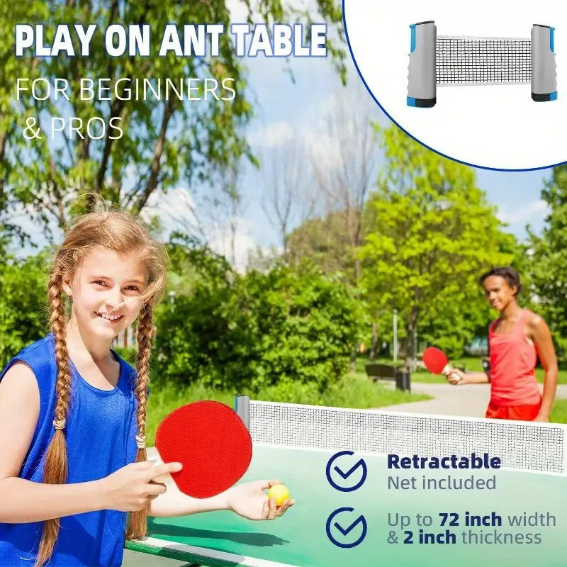 Portable Table Tennis Net Expa - Table Tennis Ranking avaliação e preço