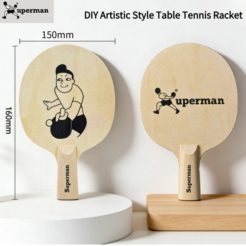 Xuperman Custom DIY Art Table  - Table Tennis Logo Free avaliação e preço