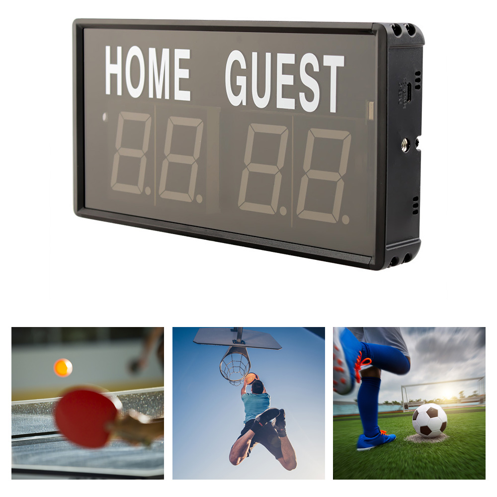 4-Digit LED Electronic Score K - Table Tennis Scoreboard avaliação e preço
