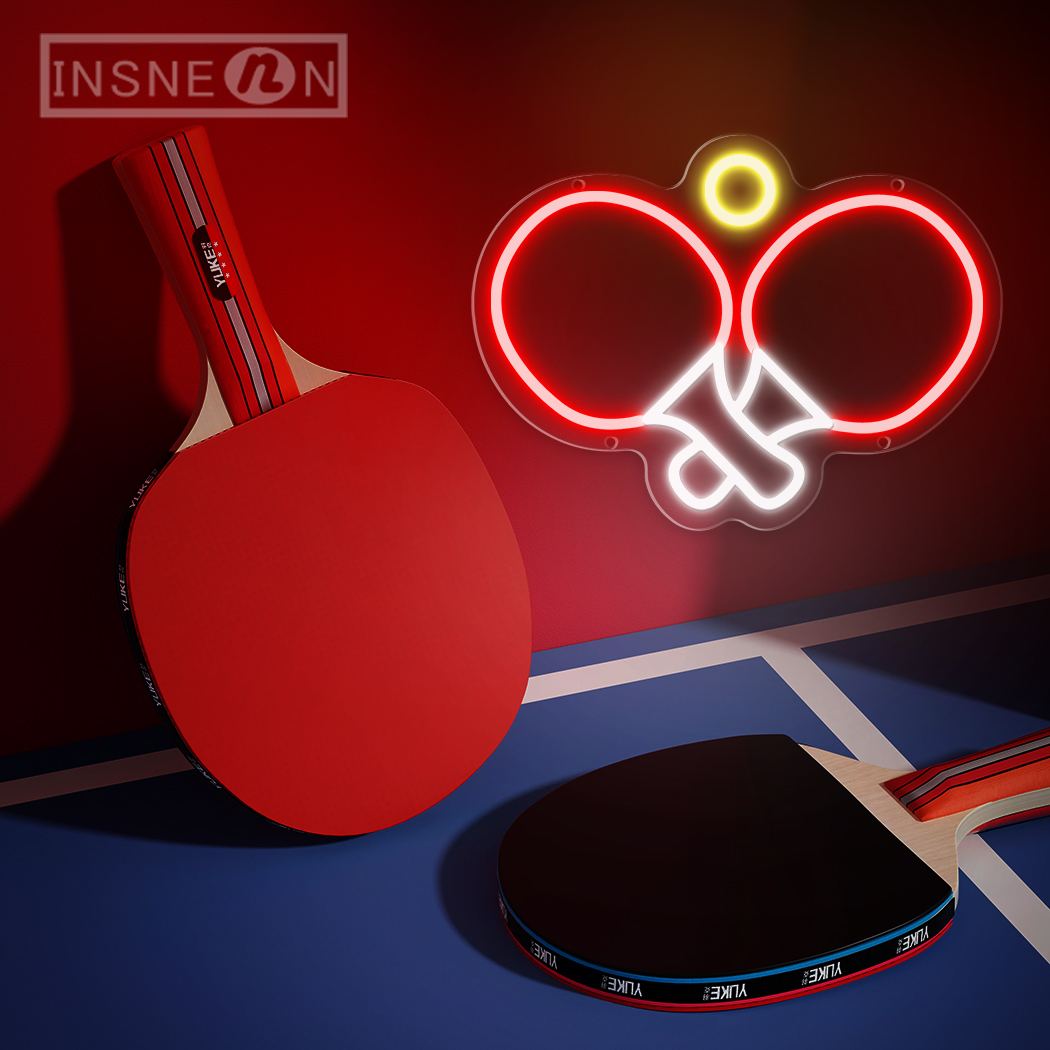 Table Tennis Neon Signs LED Co - Table Tennis Youth avaliação e preço