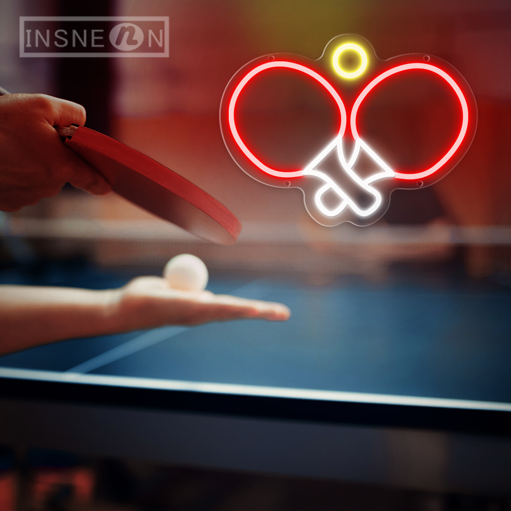 Table Tennis Neon Signs LED Co - Table Tennis Youth avaliação e preço