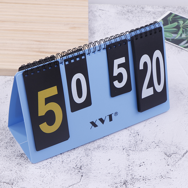XVT Waterproof Rigid Plastic T - Table Tennis Scoreboard avaliação e preço