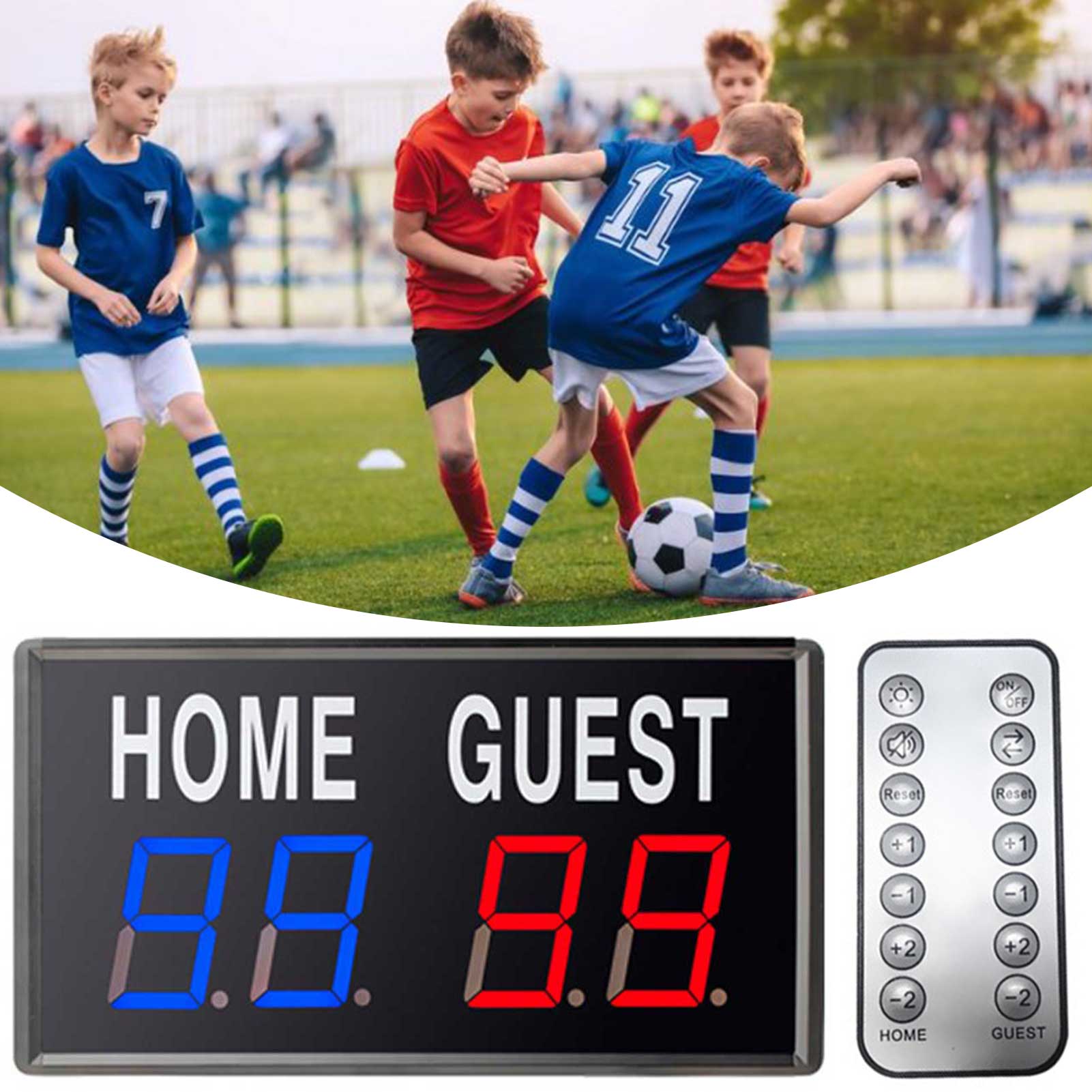 4-Digit LED Electronic Score K - Table Tennis Scoreboard avaliação e preço