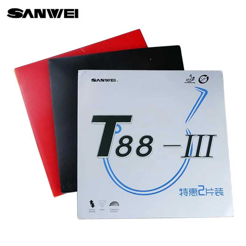 Original SANWEI T88-3 Table Te - Table Tennis Forehand Rubber avaliação e preço