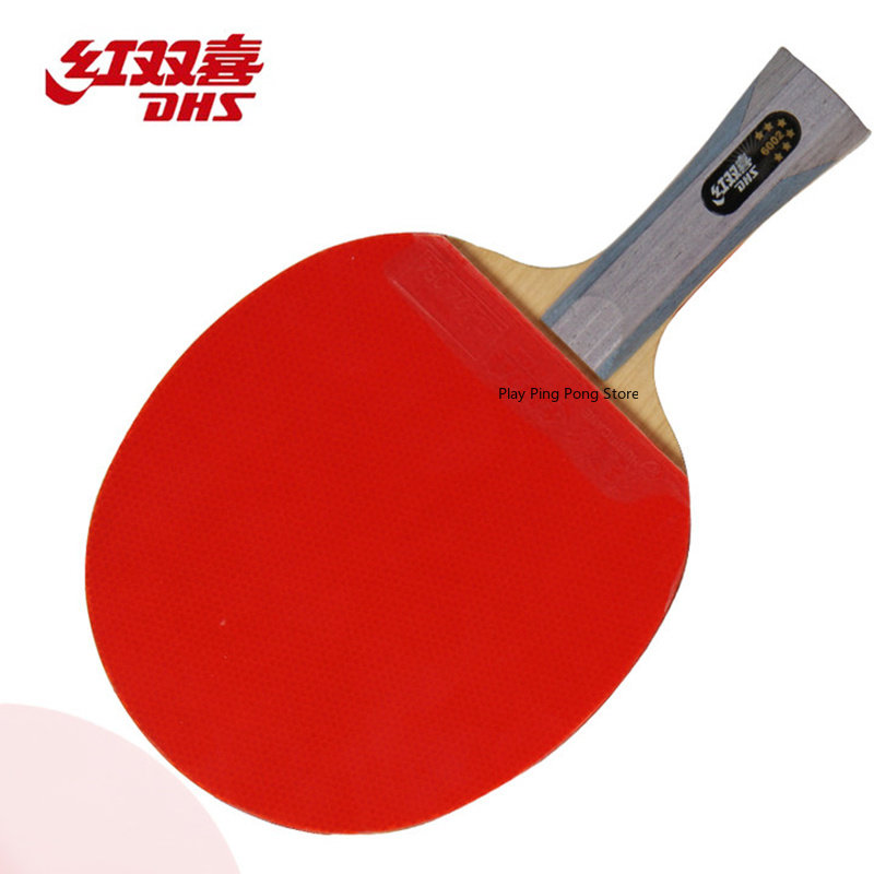 DHS 6 Star 6002 6006 Table Ten - Table Tennis Forehand Rubber avaliação e preço