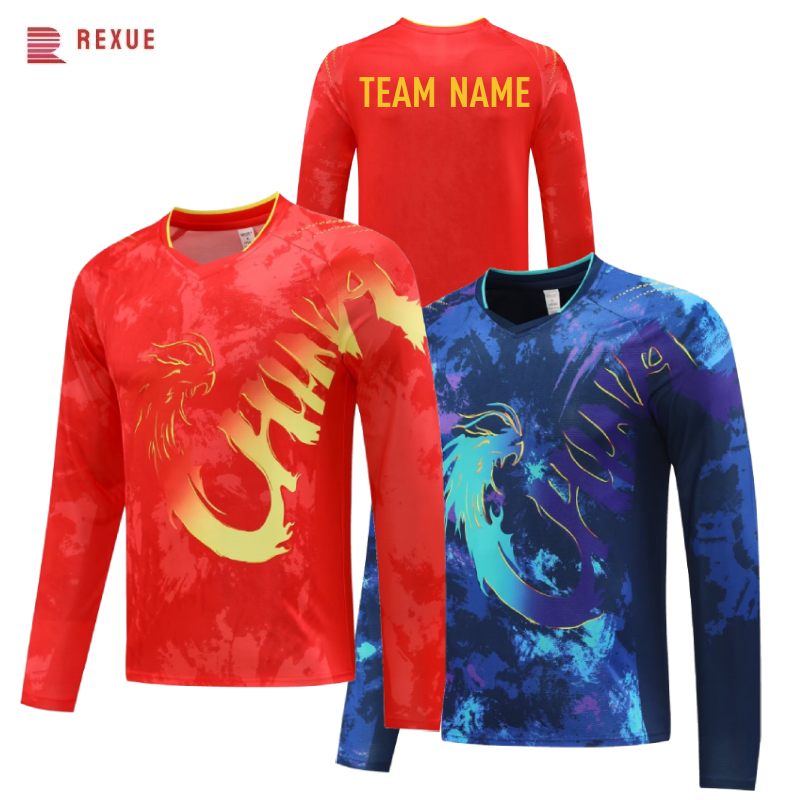 China Dragon Long Sleeve Table - Table Tennis Logo Free avaliação e preço