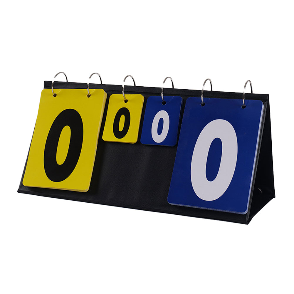 Black blue yellow Flip Scorebo - Table Tennis Scoreboard avaliação e preço