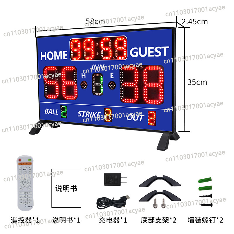 Sports game scoreboard, timing - Table Tennis Scoreboard avaliação e preço