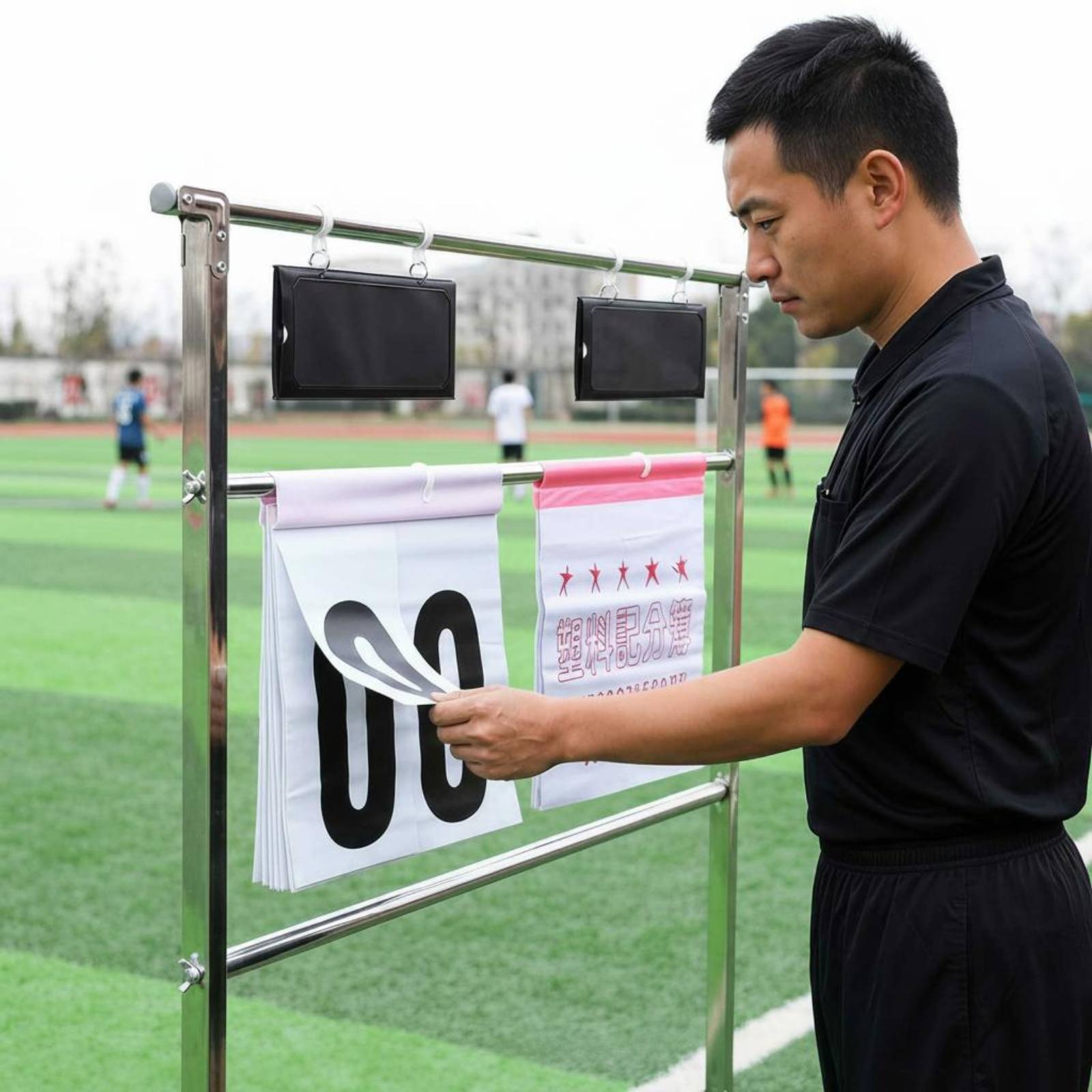 Portable Flip Scoreboard Plast - Table Tennis Scoreboard avaliação e preço