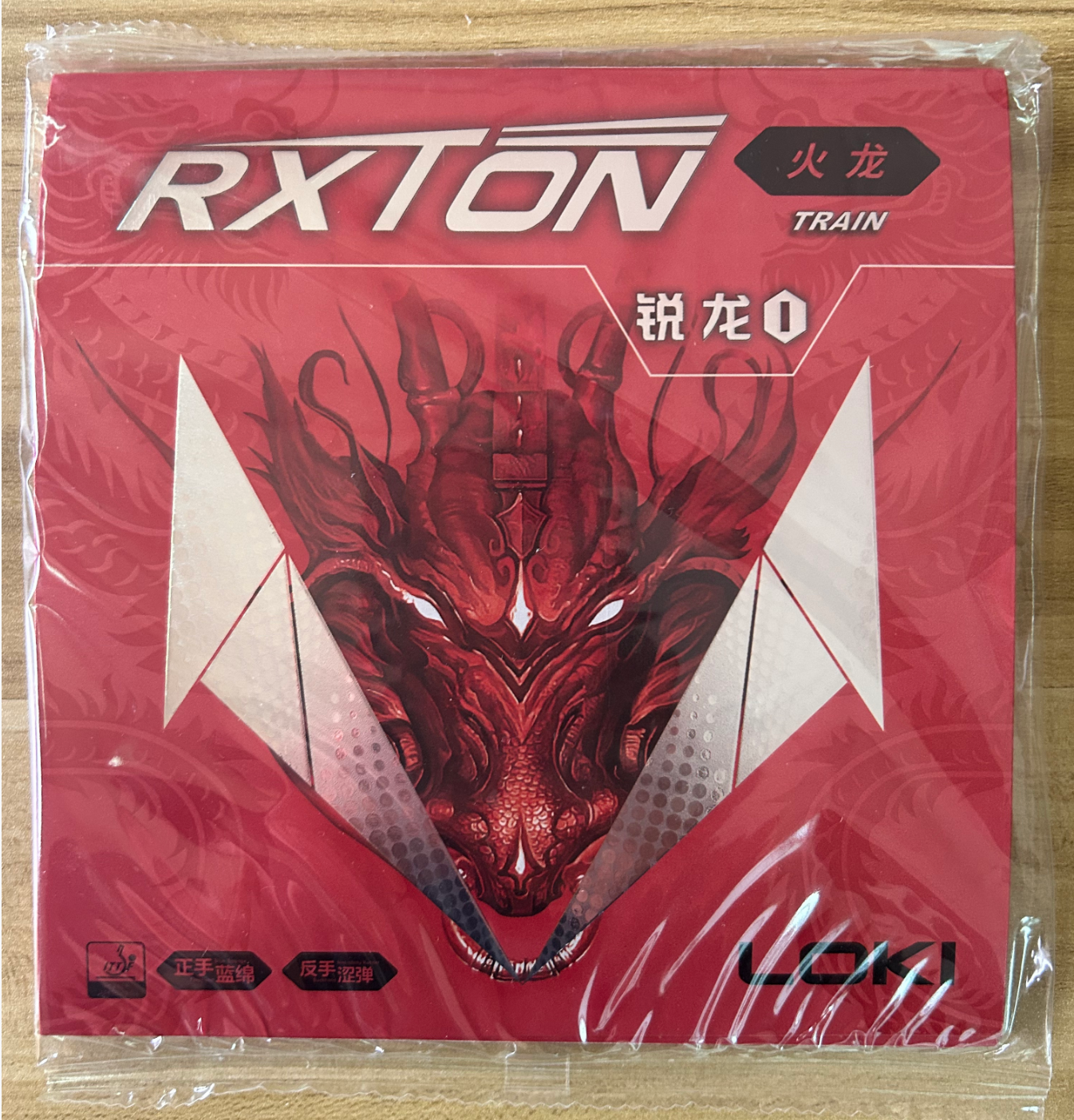 LOKI RXTON 1 FIRE DRAGON Table - Table Tennis Forehand Rubber avaliação e preço
