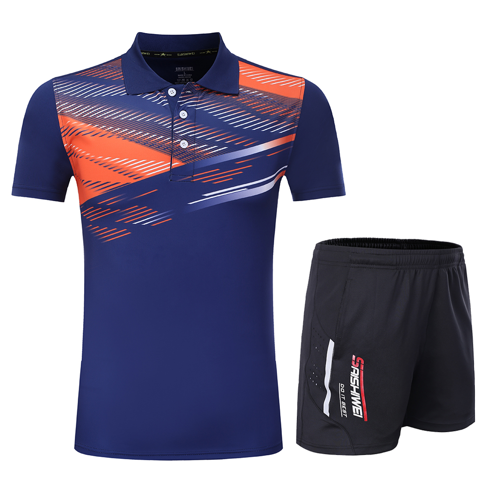 New Men Women Tennis T Shirt   - Table Tennis Youth avaliação e preço